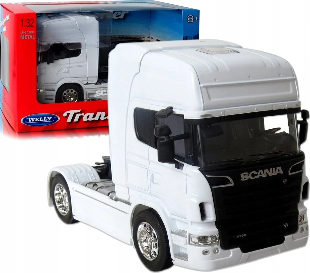 Welly Scania R730 V8 (4x2) (balta) – GXP-577140
