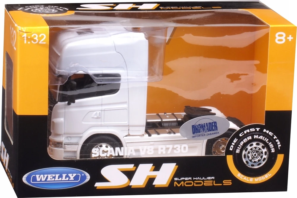 Welly Scania R730 V8 (4x2) (balta) – GXP-577140