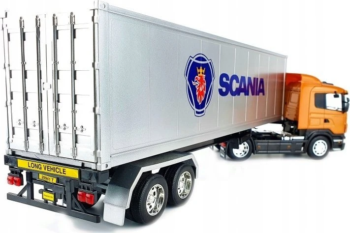 WELLY 1:32 sunkvežimis su priekaba Scania 12470 12626.