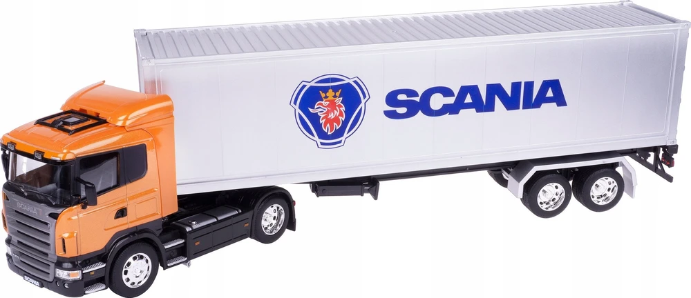 WELLY 1:32 sunkvežimis su priekaba Scania 12470 12626.