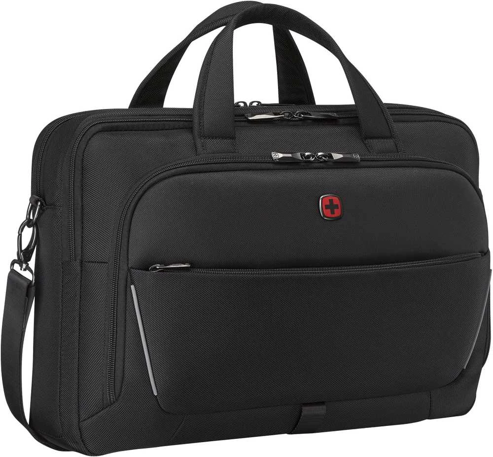 WNG Wenger Meteor Brief 16 – 17” Nešiojamas kompiuteris Briefcase with Planšetė Pocket Juodas (653498)