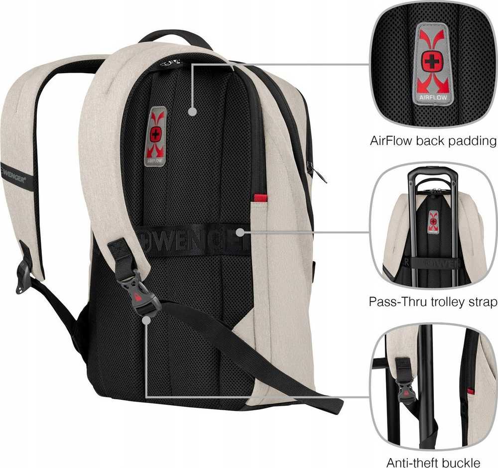 Wenger MX Light 16" (balta)