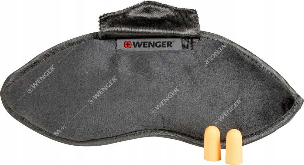 Wenger WENGER Eyemask and Earplugs juodas