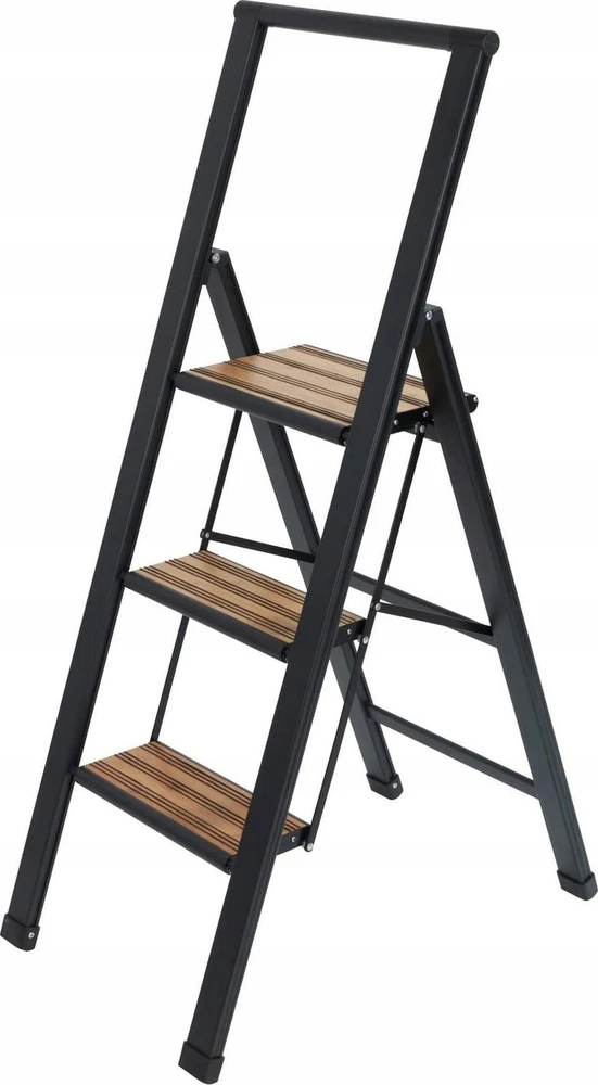 Folding ladder juodas, 2 degrees, WENKO