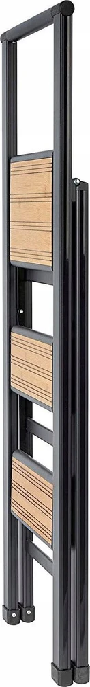 Folding ladder juodas, 2 degrees, WENKO
