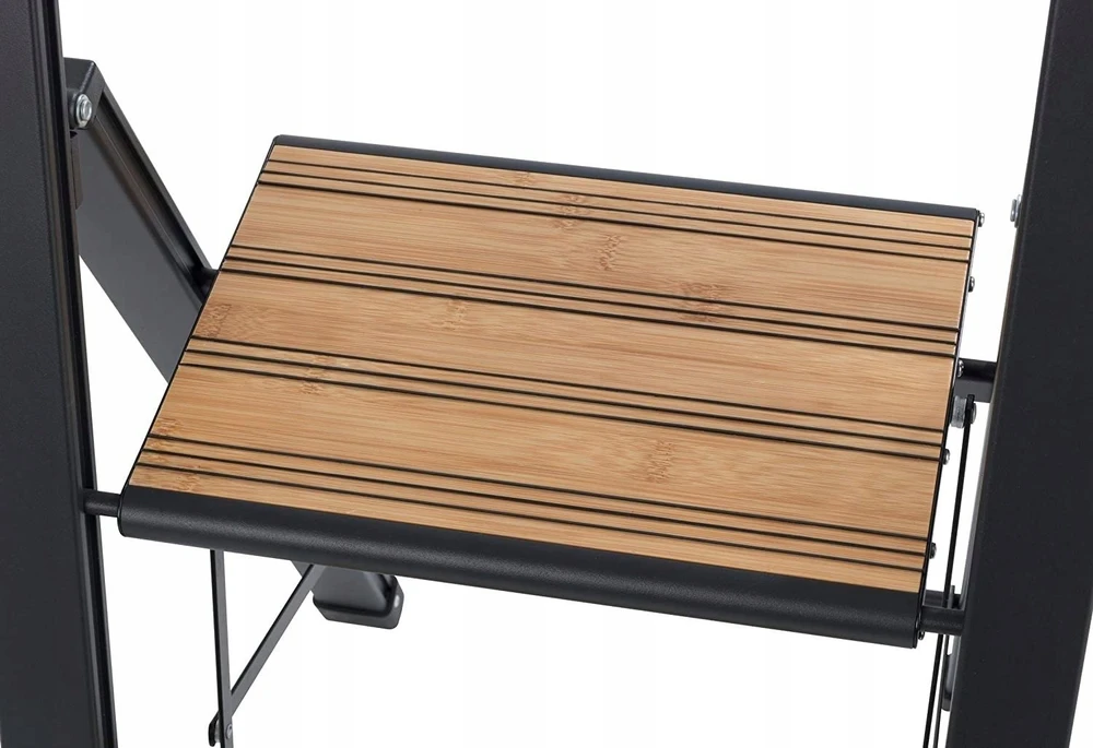 Folding ladder juodas, 2 degrees, WENKO