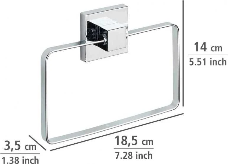 Vonios kabykla QUADRO, Vacuum-Loc, WENKO