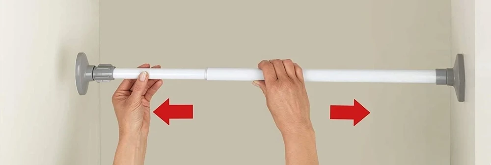 HERKULES teleskopinis strypas, 80–145 cm, WENKO