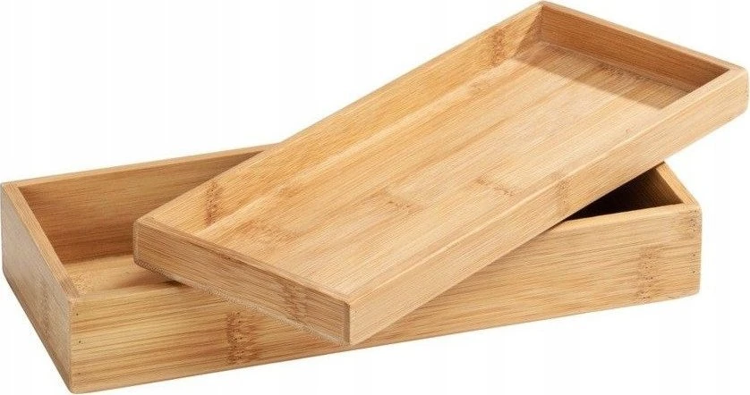 Vonios padėklų rinkinys TERRA, bambukas, 2 vnt, WENKO