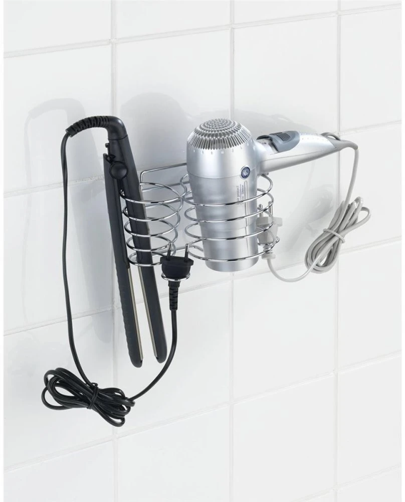 CLASSIC holder for plaukų džiovintuvas and straightener, 2in1, WENKO