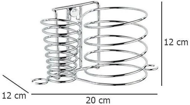 CLASSIC holder for plaukų džiovintuvas and straightener, 2in1, WENKO