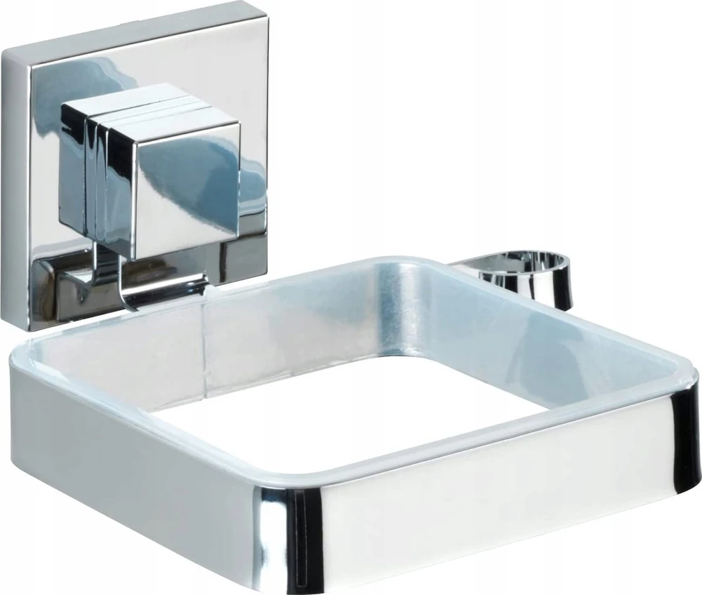 Plaukų džiovintuvas holder QUADRO, Vacuum-Loc, stainless steel, WENKO