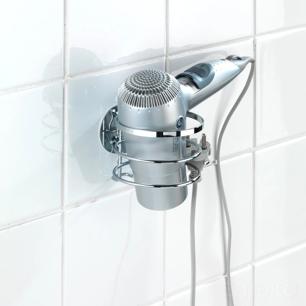 Plaukų džiovintuvas holder, Turbo-Loc - stainless steel, WENKO