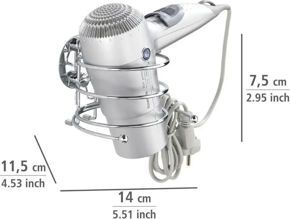 Plaukų džiovintuvas holder Turbo-Loc, WENKO