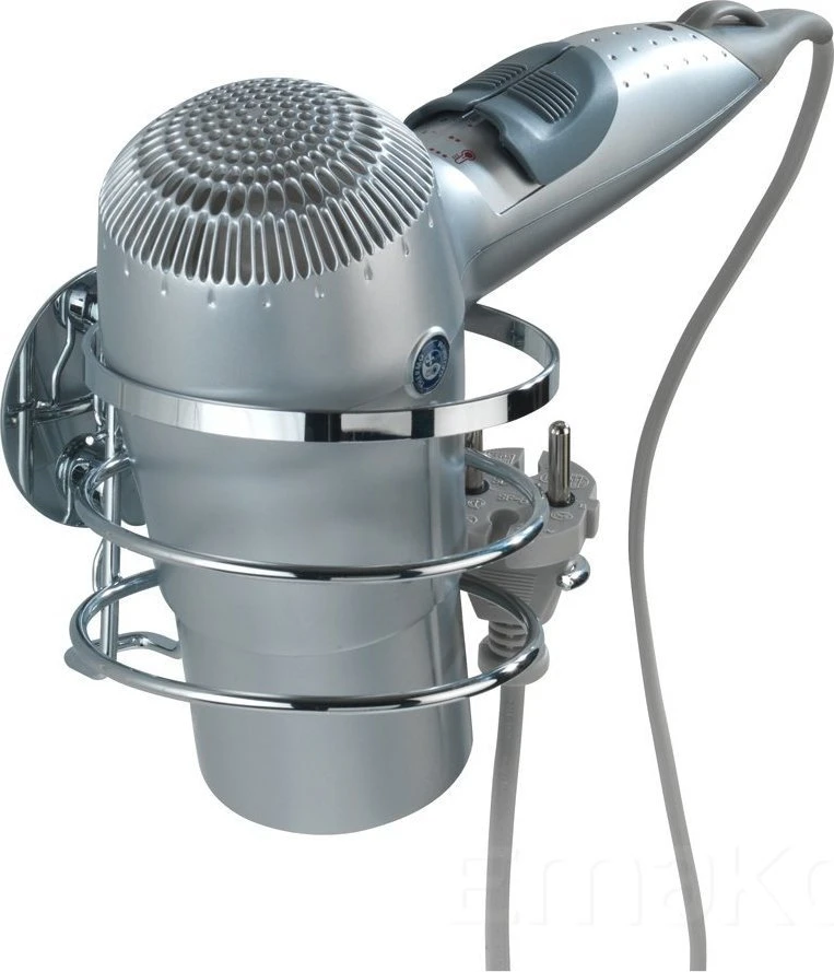 Plaukų džiovintuvas holder, Turbo-Loc - stainless steel, WENKO