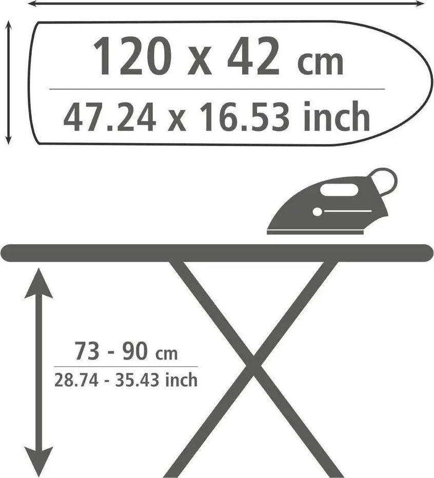 Wenko Lyginimo lenta 120 x 42 cm ADVANCE, WENKO