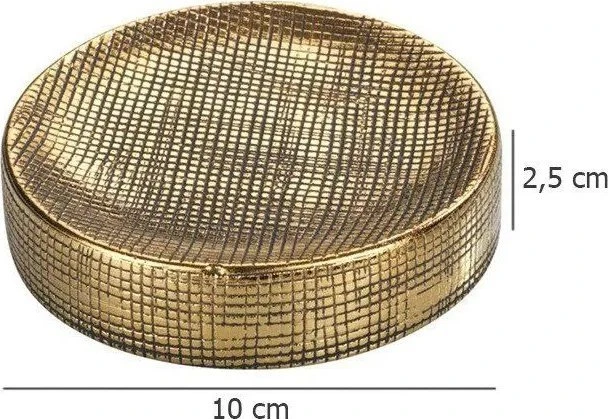 Keraminis muilas RIVARA, auksinis, WENKO