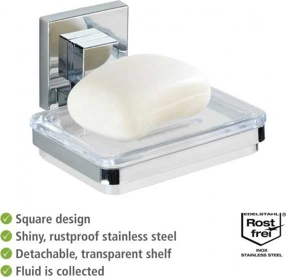 Vacuum-Loc muilo laikiklis Quadro fixing be gręžimo, WENKO