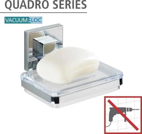 Vacuum-Loc muilo laikiklis Quadro fixing be gręžimo, WENKO