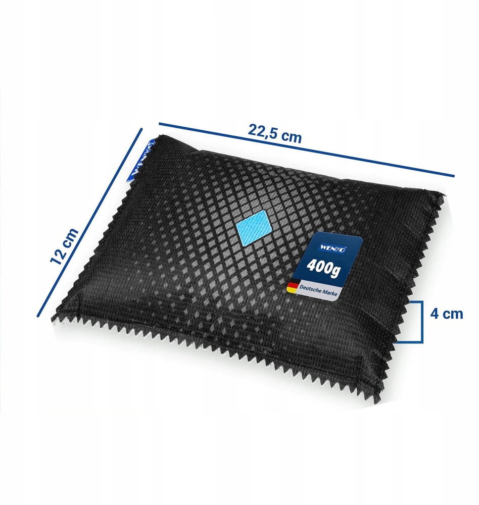Drėgmės sugėriklis automobiliui su indikatoriumi, 2x 400g, WENKO