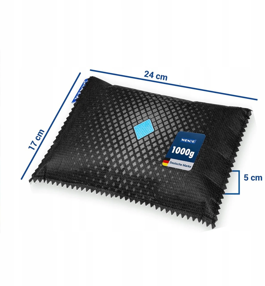 Automobilio drėgmės sugėriklis su indikatoriumi, 1kg, WENKO