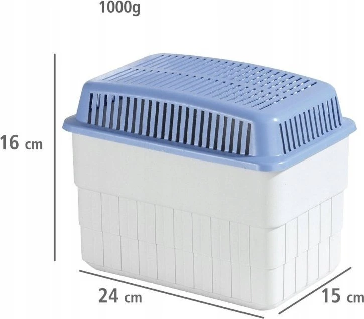 Wenko oro sausintuvas su drėgmės sugėrikliu, 1kg, 3 l talpa, iki 80 m³