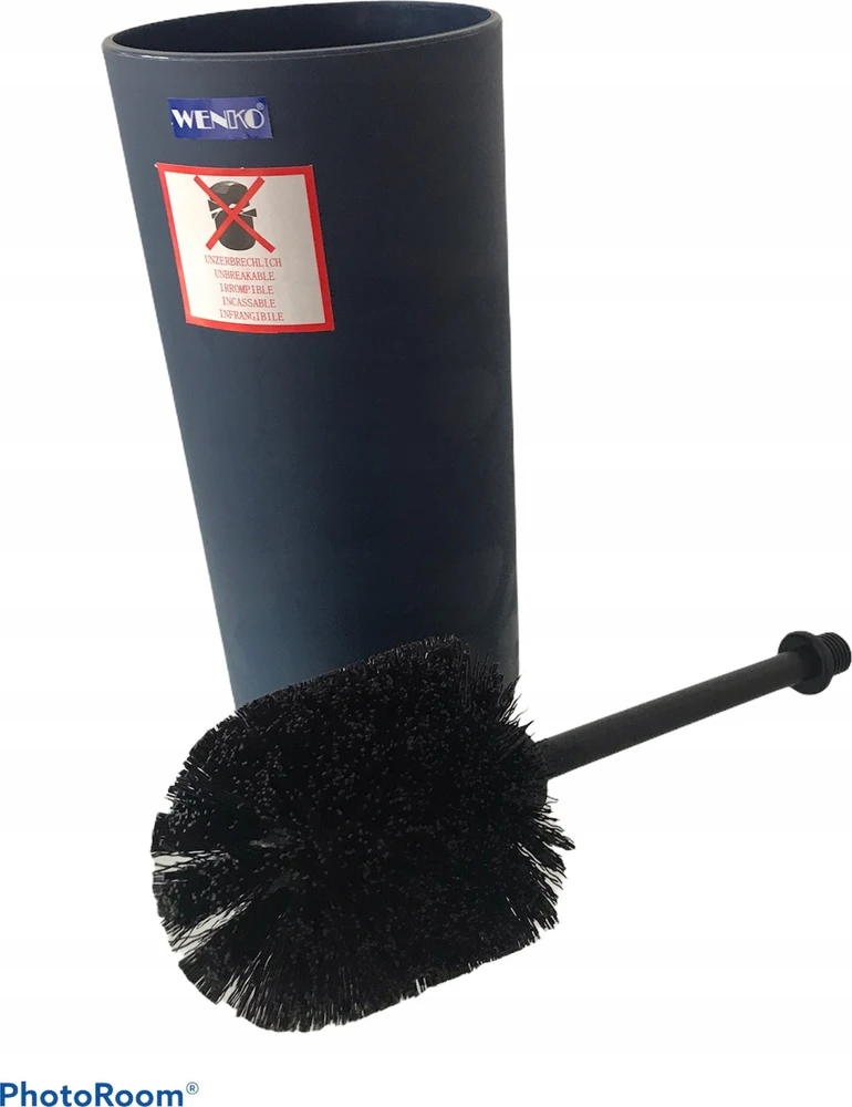 container BRASIL, navy mėlynas + toilet brush, WENKO