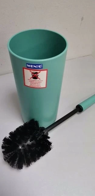 container BRASIL, turquoise + toilet brush, WENKO
