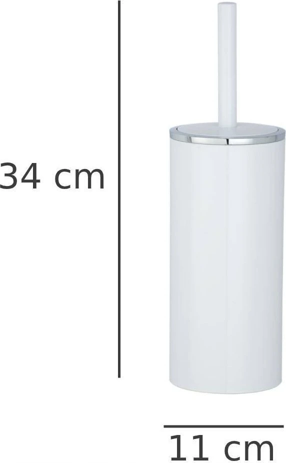 konteineris INCA Baltas + WC šepetys, WENKO