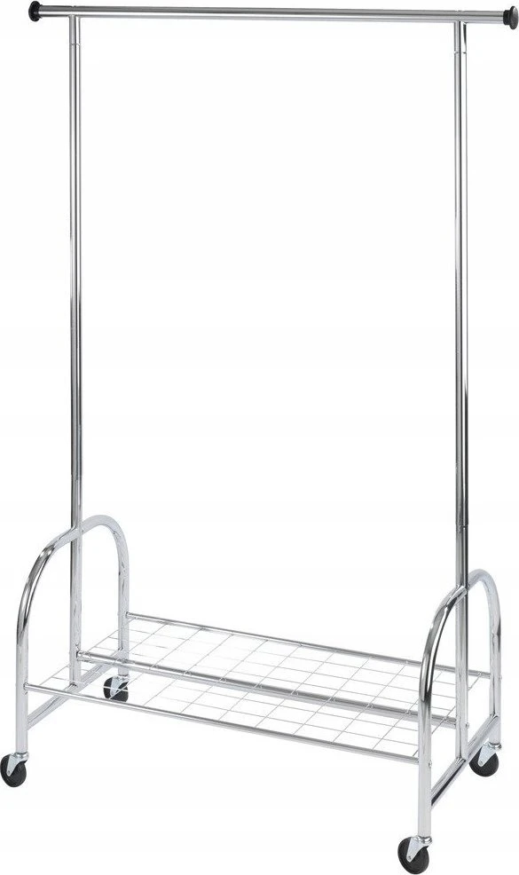 Wenko Pro 4364810100 Drabužių stovas ant ratų 120 x 180 x 50 cm iki 100 kg Chromuotas