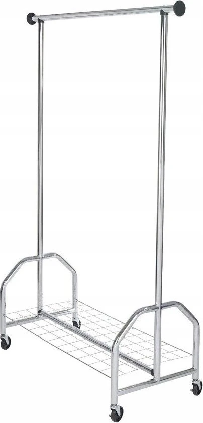 Wenko Pro 4364810100 Drabužių stovas ant ratų 120 x 180 x 50 cm iki 100 kg Chromuotas