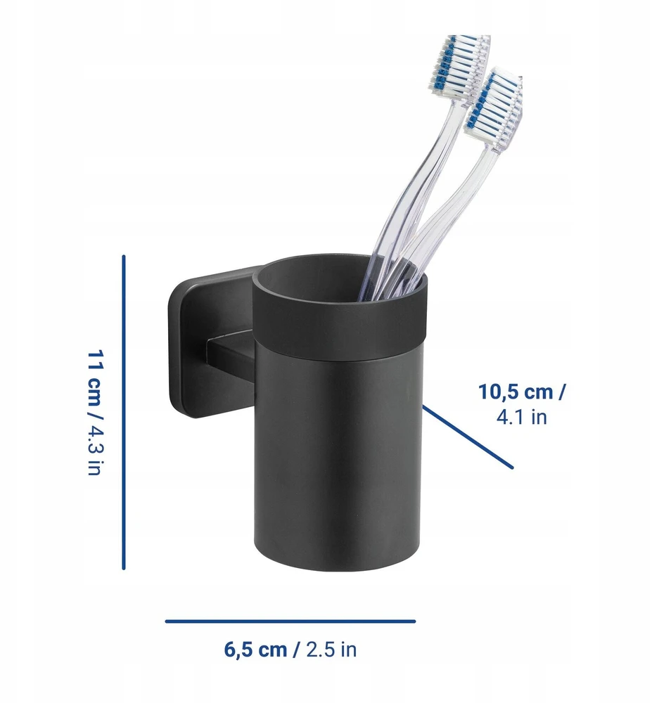Nerūdijantis plienas toothbrush holder PORTO, WENKO