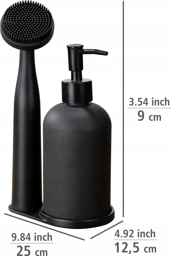 Virtuvės komplektas, 400 ml dozatorius ir šepetys, Piedo, WENKO
