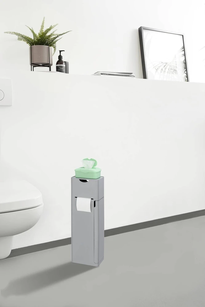 IMON tualetinio popieriaus ir šepetėlio stovas, 6in1, WENKO