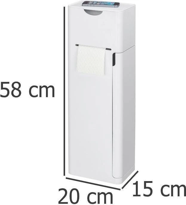 IMON tualetinio popieriaus ir šepetėlio stovas, 6in1, WENKO 24212100/50780