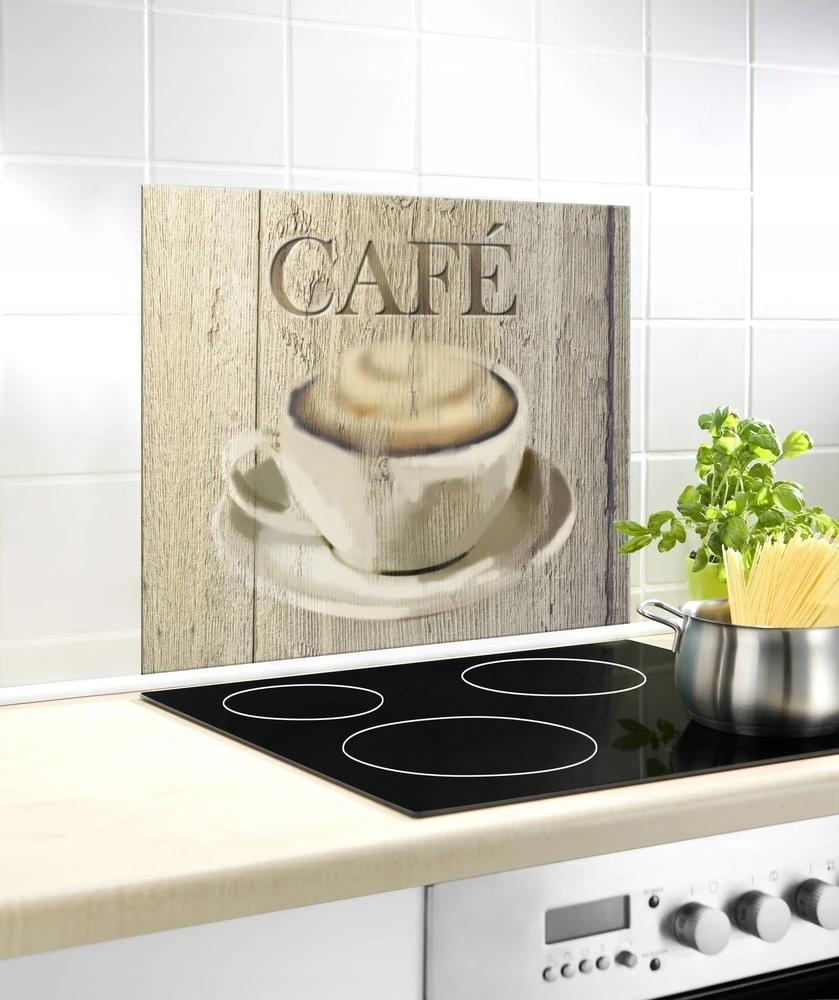 CAFE stiklinė sienų apsauga - 50 x 60 cm, WENKO