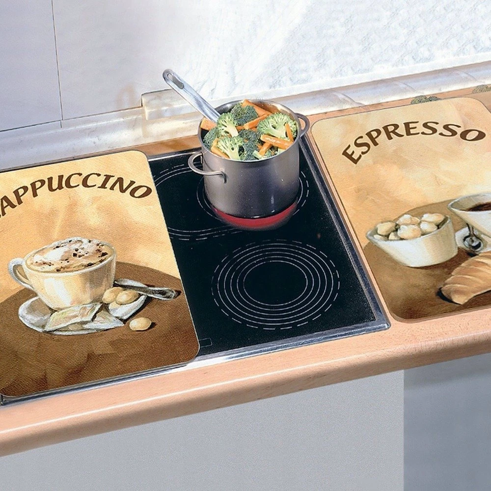 Stiklinė lėkštė COFFEE viryklei - 2 vnt., WENKO