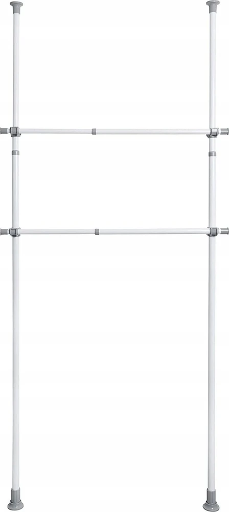 PIECES Spintos lentyna, drabužių kabykla HERKULES 2 vnt, 75-120cm, WENKO
