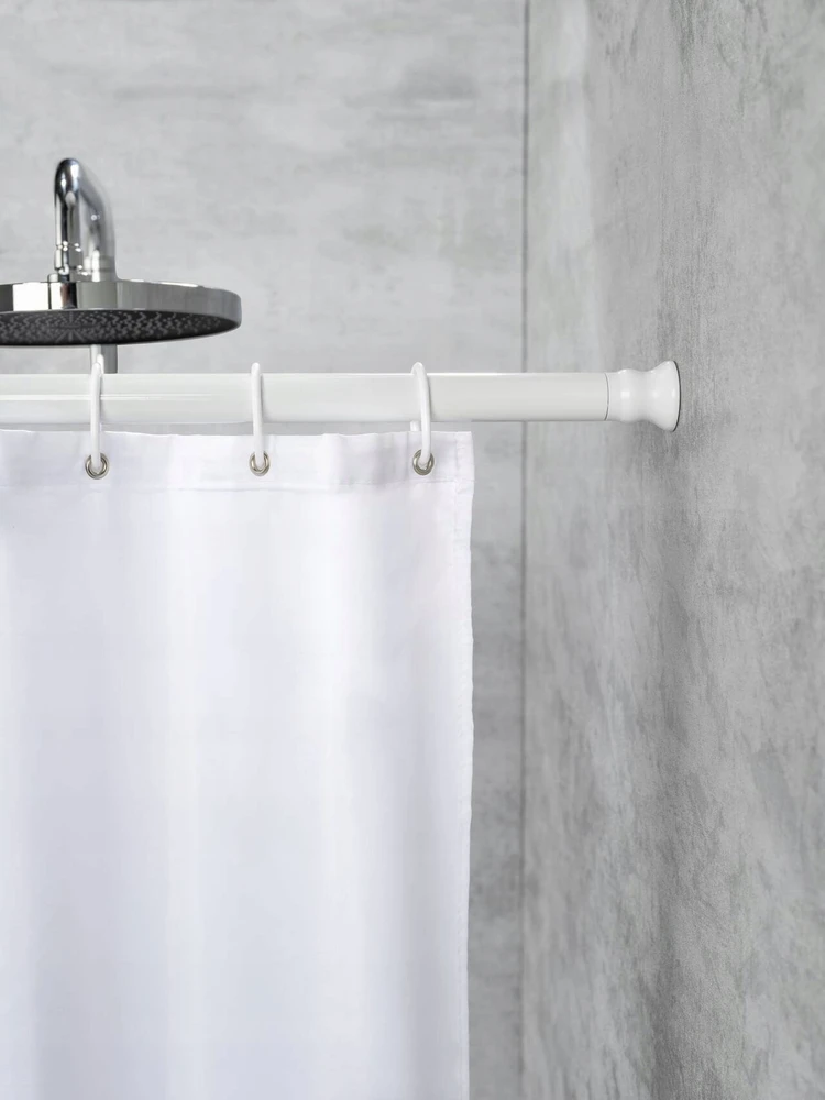 Teleskopinė dušo užuolaidų strypas, Ø 2,8 cm, 110-245 cm, WENKO