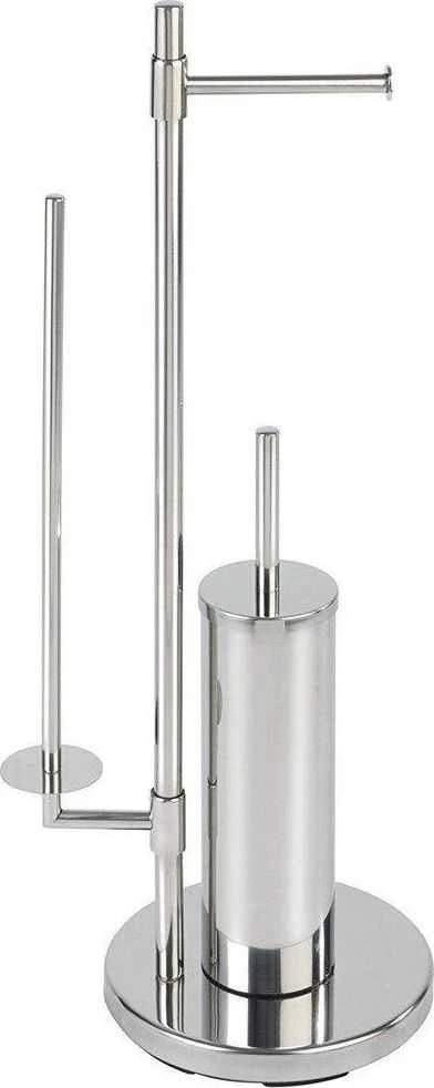 Tualeto popieriaus stovas ir tualeto šepetys, UNIVERSALO NEO - 3 in 1, WENKO