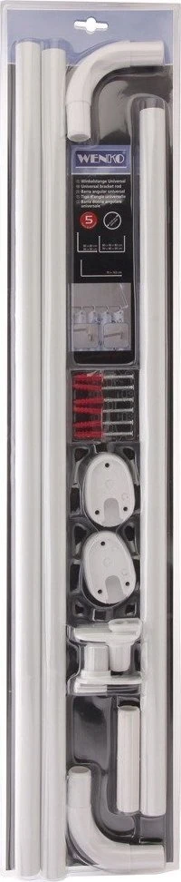 WENKO, Laikiklis Universalus Extra Strong Baltas Ø 2,5 cm, Balta