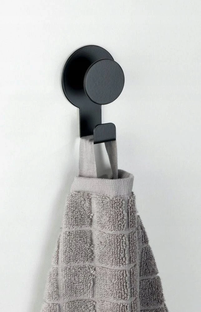 Bathroom hanger BLANDAS juodas mat, Wenko