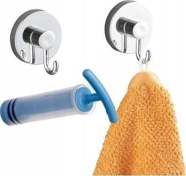 Wenko Vacuum-Loc 2vnt.. sidabrinė