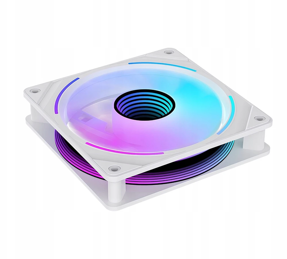 Opti Ventiliatorius S-1200-MIRROR-Baltas 1600 RPM ARGB LOVINGCOOL