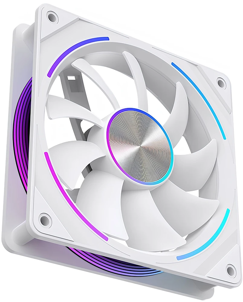 Opti Wentylator Lovingcool 1600 RPM ARGB LOVINGCOOL (S-PRO-120-CD-Baltas)