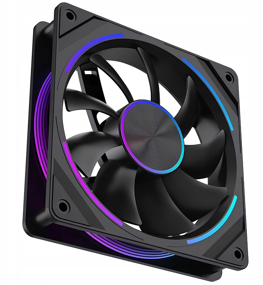 Opti Ventiliatorius S-PRO-120-CD-Juodas 1600 RPM ARGB LOVINGCOOL