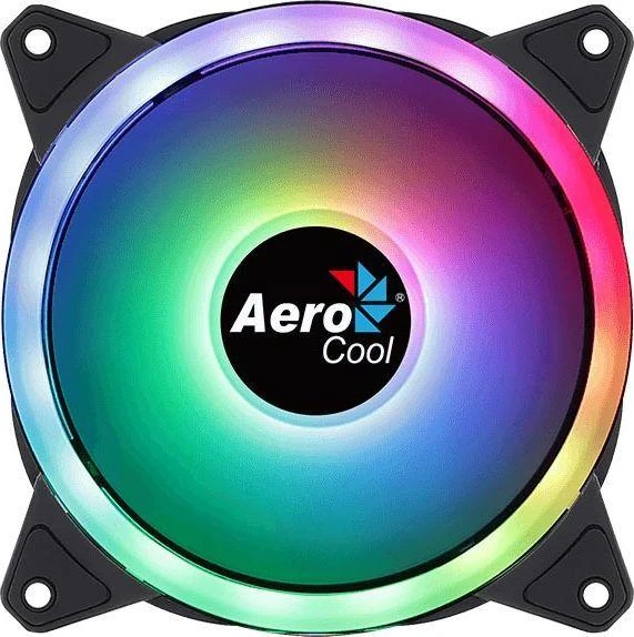 Aerocool Duo 14 Kompiuterio korpusui Ventiliatorius 14 cm Juoda