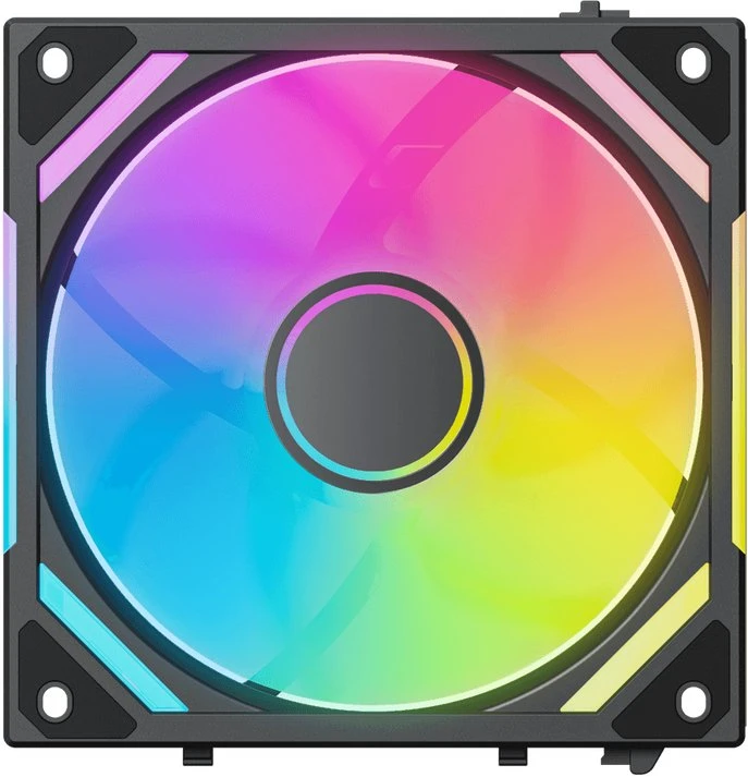 Alpenföhn WingBoost 4 PWM Fan, RGB – 120mm, juodas