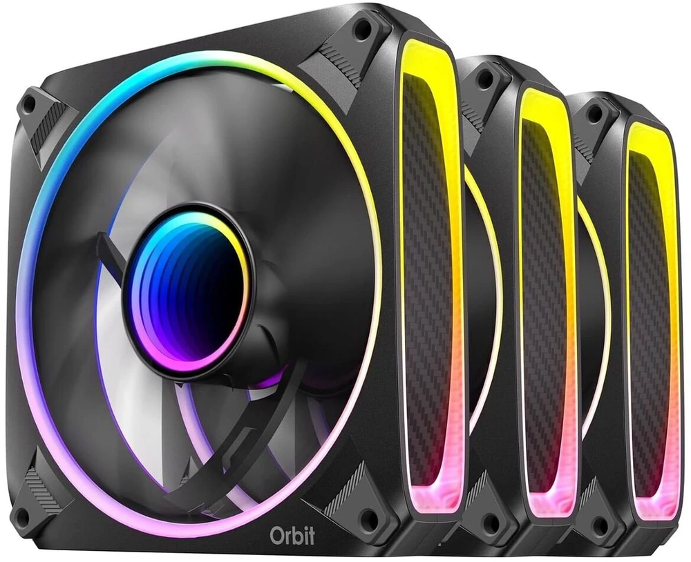Antec Orbit 120 ARGB ventiliatorių rinkinys