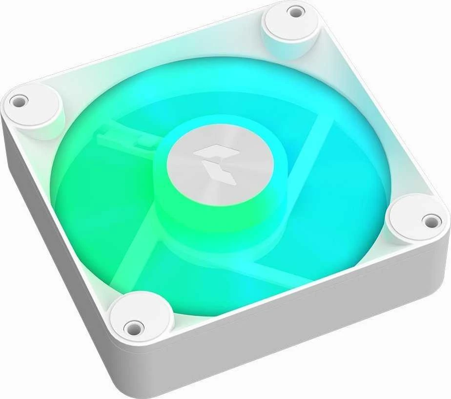 APNX FP1-120 PWM korpuso ventiliatorius, ARGB – 120mm, baltos spalvos
